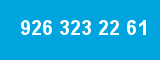 926 323 22 61 926 323 22 61
